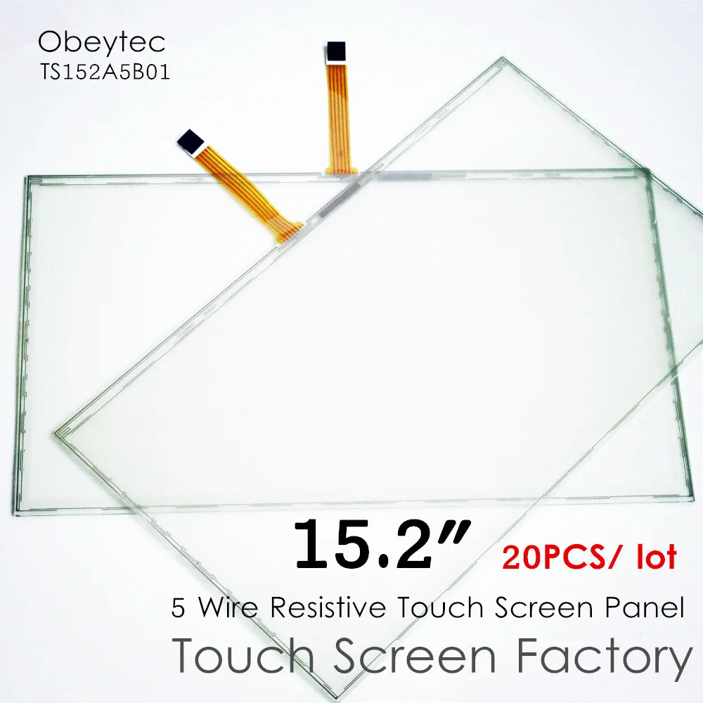 20 шт.! Obeycrop 15 2 &quotITO сенсорный экран 5 проводов резистивный раствор индивидуальные