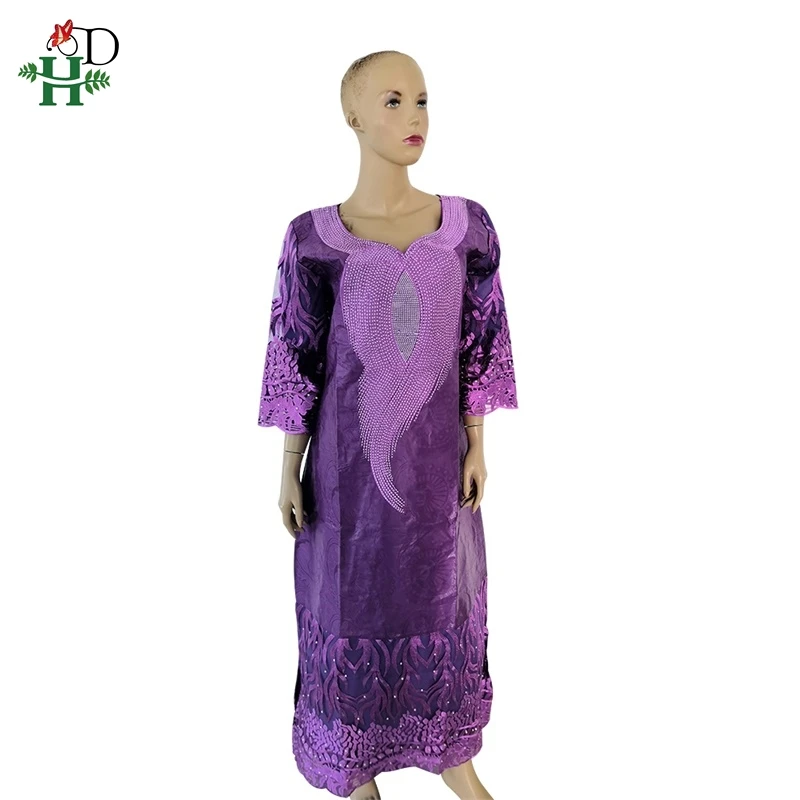 H & D африканская женская одежда кружевные платья Женская vestido africano Платье женское