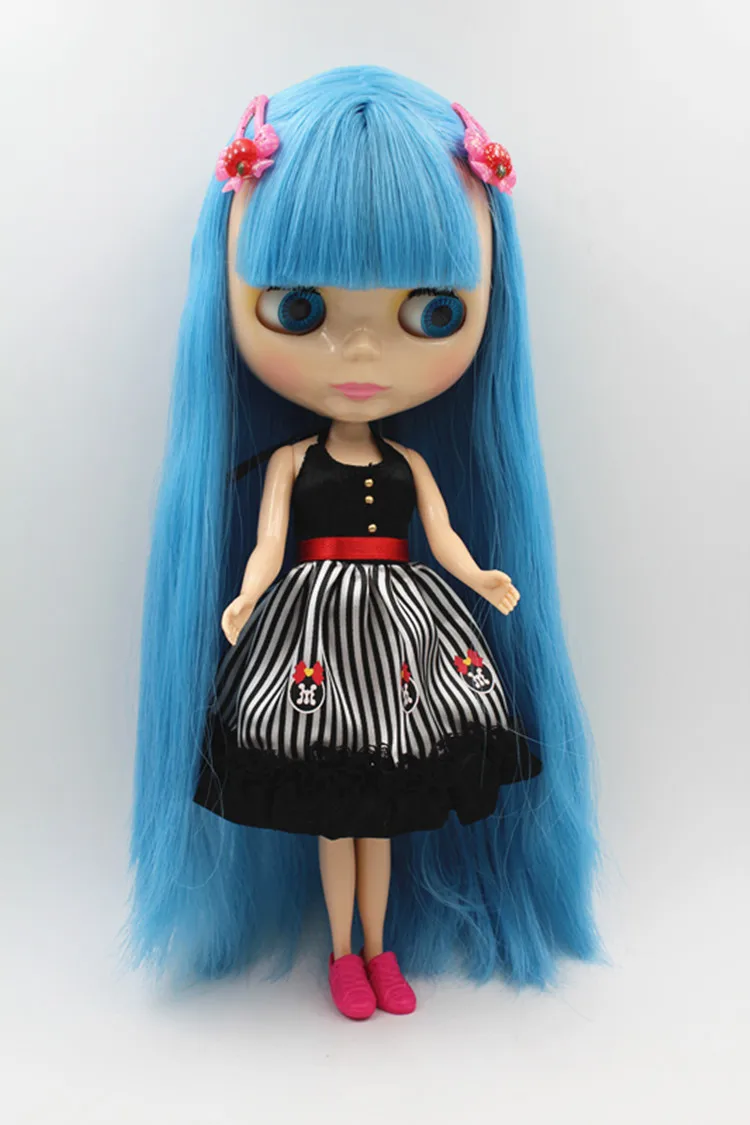 Кукла Blygirl с голубой бахромой кукла блайз телом модная возможностью смены