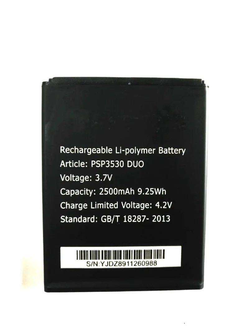Аккумулятор Westrock 2500 мАч PSP3531 DUO для Prestigio Muze D3 PSP3530 Duo E3 A7 PSP7530DUO|Аккумуляторы