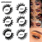 LEHUAMAO норковые ресницы 3D норковые ресницы Толстая ресница ручной работы пушистый светильник ресницы безжалостные норковые ресницы накладные ресницы макияж