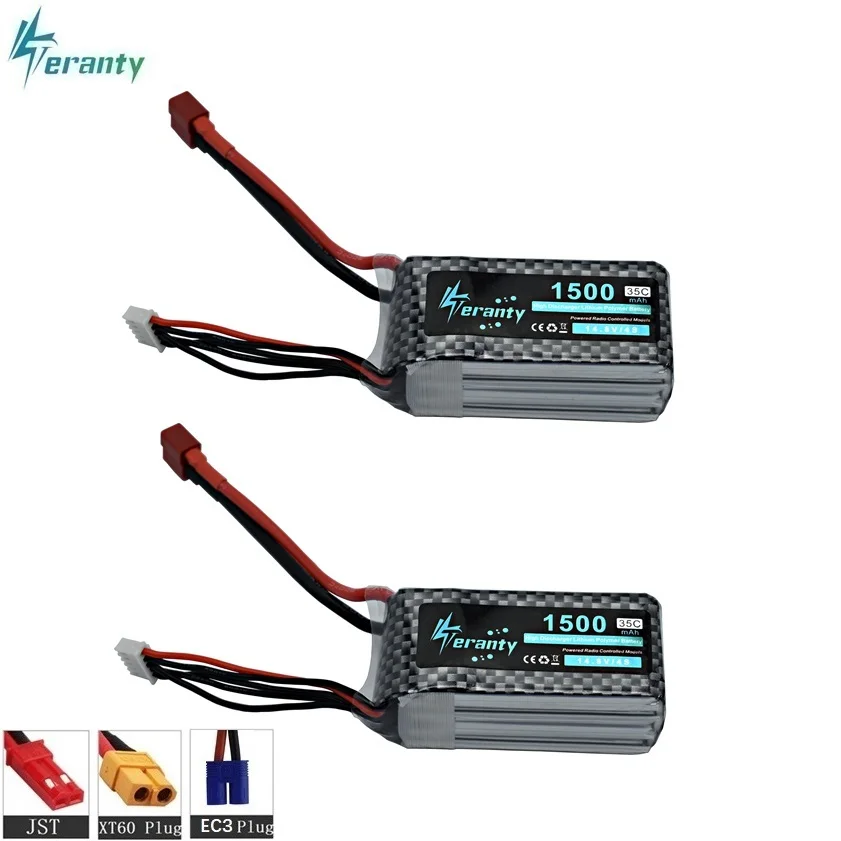 14 8 v 1500 мА/ч 35C 4S LiPo Батарея T/XT60/XT30 Plug 1500mA Перезаряжаемые 4s Lipo для самолета RC