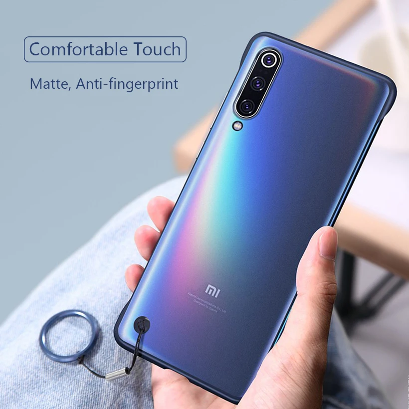 Lainergie чехол для Xiaomi Mi CC9 CC 9 полупрозрачный Бескаркасный Матовый Жесткий