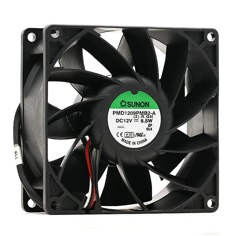 Совершенно новый осевой вентилятор охлаждения для Sunon PMD1209PMB2 A 9238 12v 8 5 w 9cm|Кулеры и