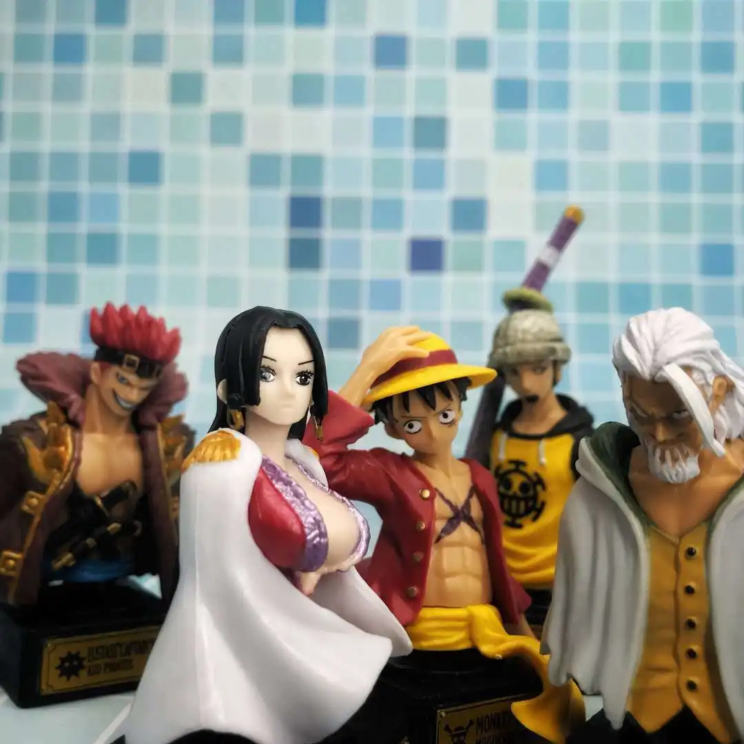Фигурка японского аниме Luffy/Boa Hancock/silверсия Rayleigh Коллекционная модель игрушек 6 11