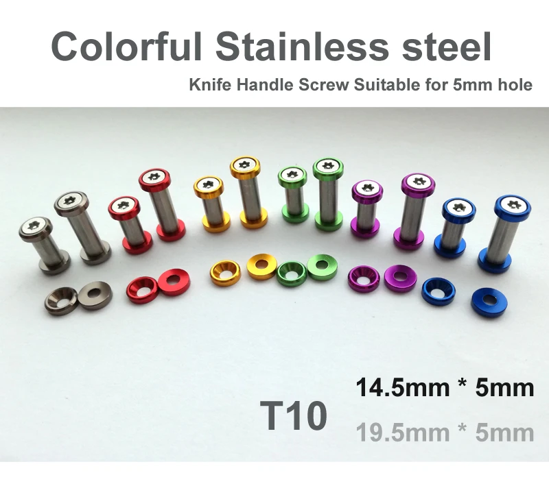 Ручка для ножа из нержавеющей стали с шестигранной головкой подходит отверстия 5