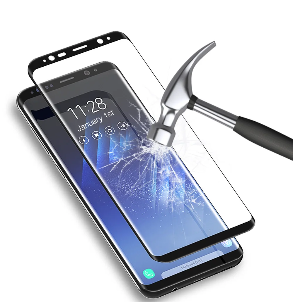 Закаленное защитное стекло для SAMSUNG S10 Full 10D 9H для SAMSUNG Galaxy S9 S8 S10 Plus S10e Note 8 9