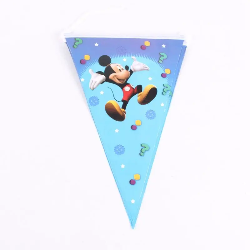flag 10pcs 6 шт. Свадебная коробочка для сладостей «Микки Минни», коробки для конфет, детский душ, детский день рождения, мероприятие, вечеринка, подарочная коробка - Цвет: flag 10pcs