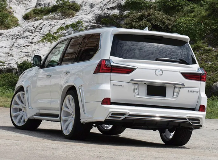 Спойлер для Lexus LX570 Стиль крыла Вальда 2016 2017 2018 2019 украшение автомобиля из АБС