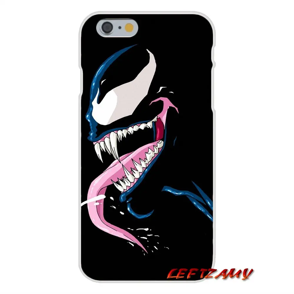 Carnage Marvel Comics Spider Man Venom аксессуары для телефона Чехлы iPhone X 4 4S 5 5S 5C SE 6 6S 7 8 Plus |