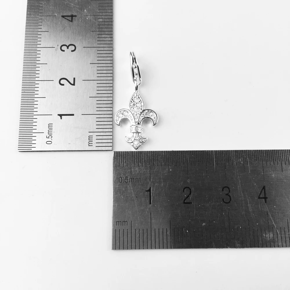 Подвеска с подвеской Fluer de LISSA Lily 2018 модные ювелирные изделия классика подлинное