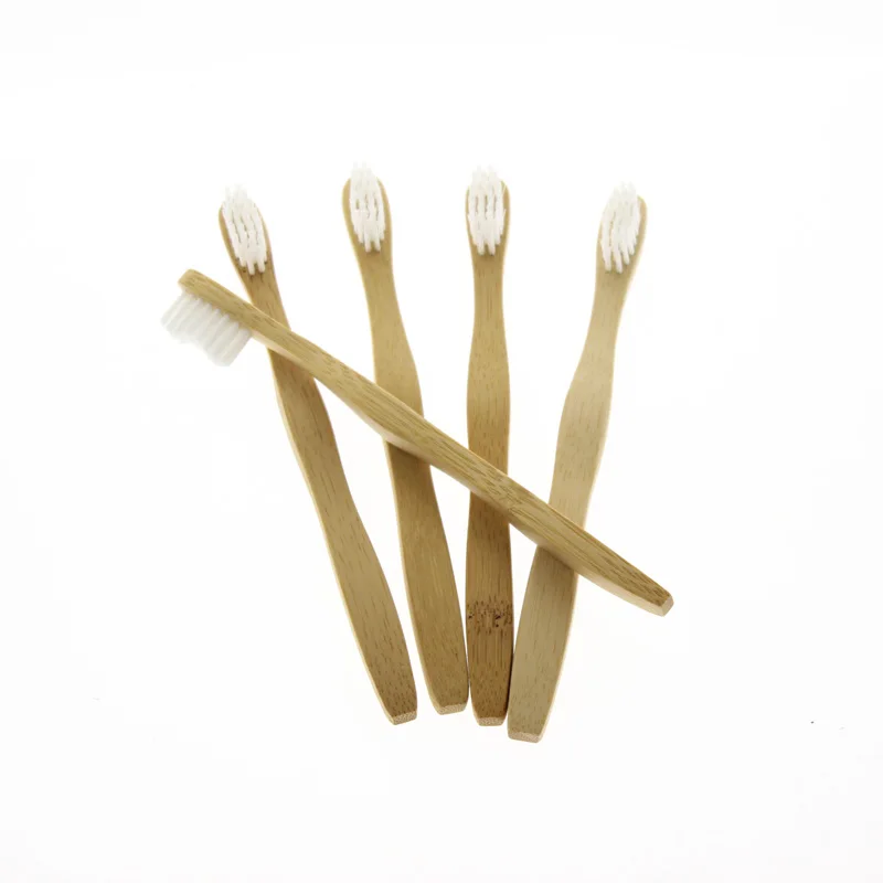 

5 шт./компл. экологически чистый детский инструмент для ухода за полостью рта в путешествии, дома, гостинице, Бамбуковая зубная щетка