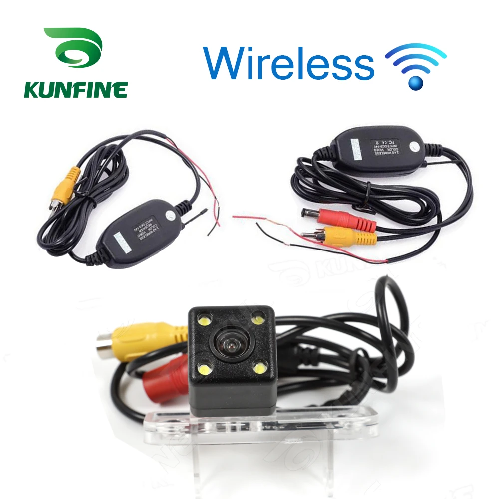 Автомобильная беспроводная камера заднего вида CCD Track для Volvo V40 2014 2015 парковочная