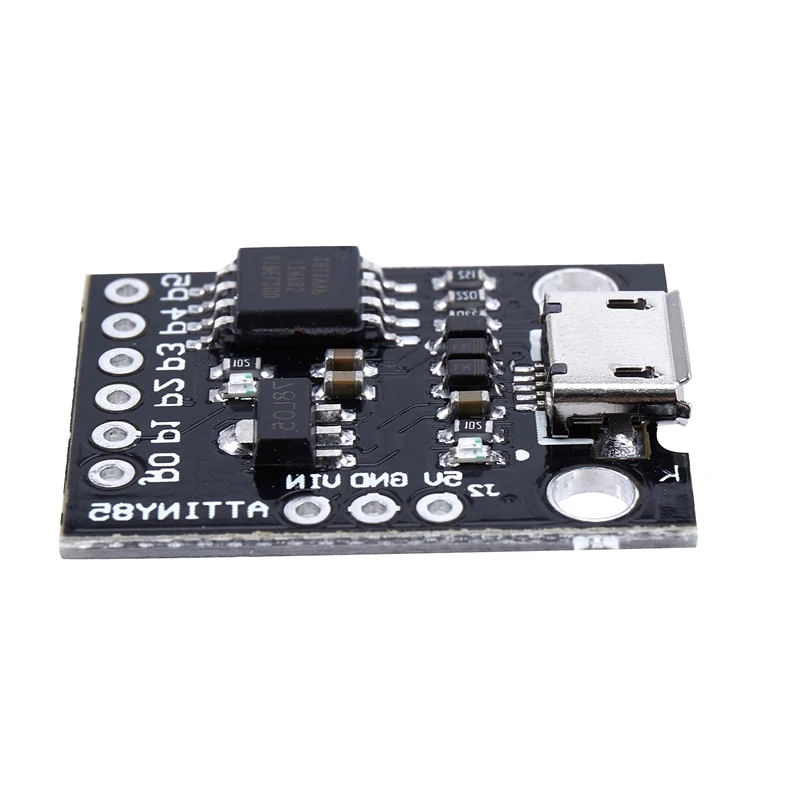 Разработка миниатюрного мини модуля ATTINY85 USB MCU макетная плата