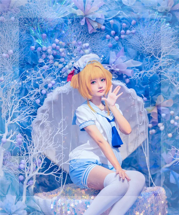 Cardcaptor Sakura кимоно Сакура Томойо Daidouji морской принцессы моряцкий костюм для костюмированной вечеринки; женские модельные игрушки для подарок на год