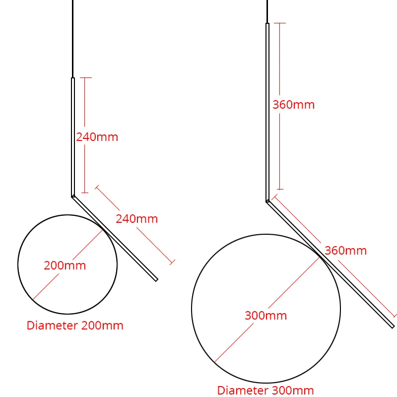 Женская Современная Подвесная лампа для спальни подвесной светильник лампы