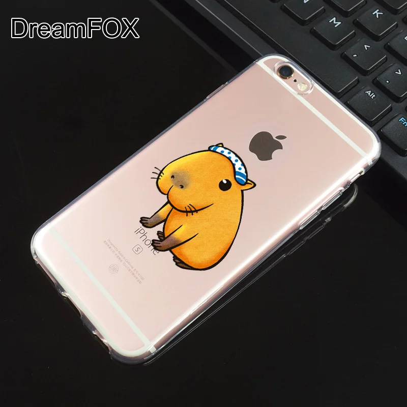 M421 Cartoon Paniting Capybara Soft TPU Silicone Case Cover For Apple iPhone 11 Pro XR XS Max 8 X 7 6 6S Plus 5 5S SE 5C 4 4S |