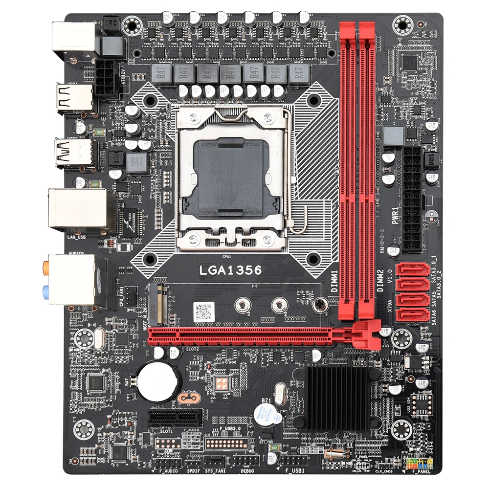 X79A Transcend X9A lga1356 материнская плата поддержка REGECC сервер памяти Pin настольная материнаская плата lga 1356 ЦП сервера DDR3 X16 для Intel