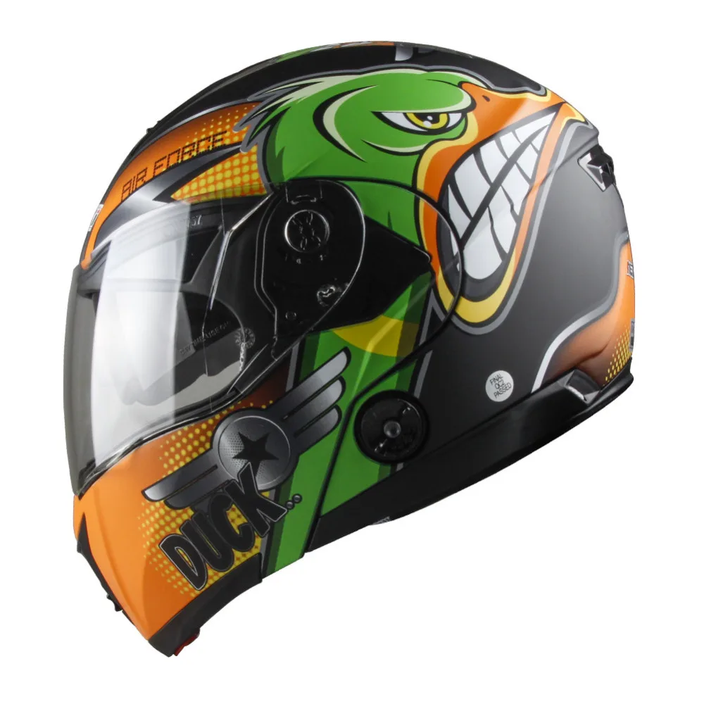 Модульный мотоциклетный шлем с откидной крышкой Открытый полный Мото Casco Motocicleta