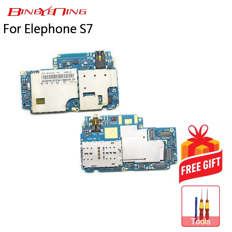 Материнская плата BingYeNing для Elephone S7 3гб + 32 Гб ПЗУ гибкий кабель Шлейфы