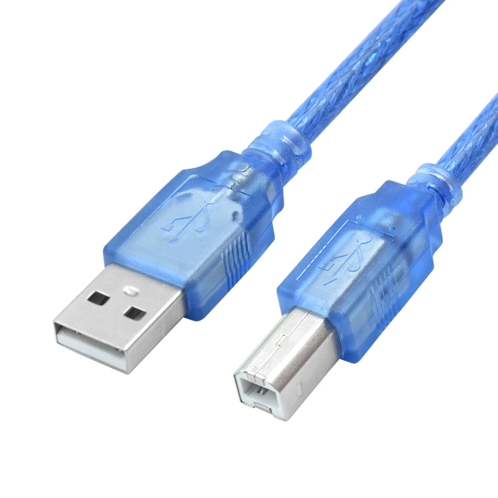 1,8 м USB 2,0 кабель для принтера высокоскоростной шнур сканера данных AM-to-BM для Canon hp принтер этикеток DAC USB принтер