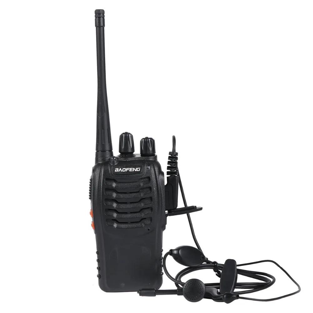 2 шт./лот Baofeng BF-888S Walkie Talkie 5 Вт ручной Pofung bf 888s UHF 400-470 МГц 16CH двухстороннее портативное CB радио