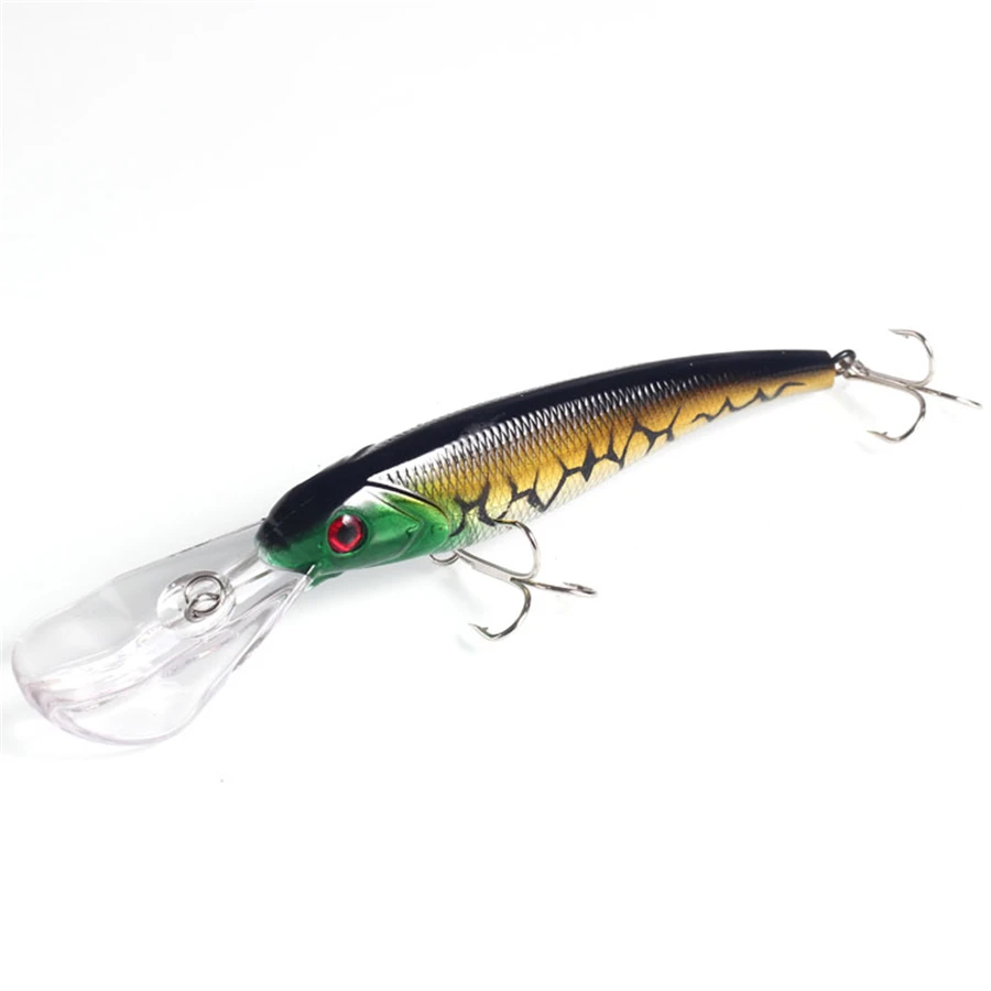 8 шт./компл. гольян воблер наживка Большая искусственная приманка жесткая