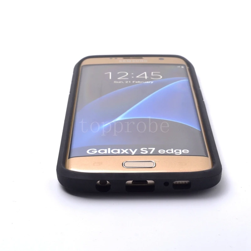 Распродажа! Жесткий Тонкий защитный чехол для Samsung Galaxy S7 Edge Силиконовая защита