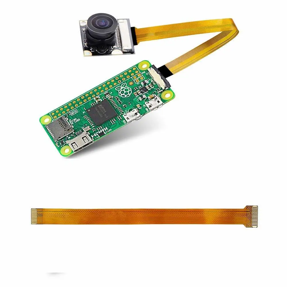Крепление для камеры Raspberry Pi + кабель 50 см/30 см Zero W 2 3 Model B | Компьютеры и офис