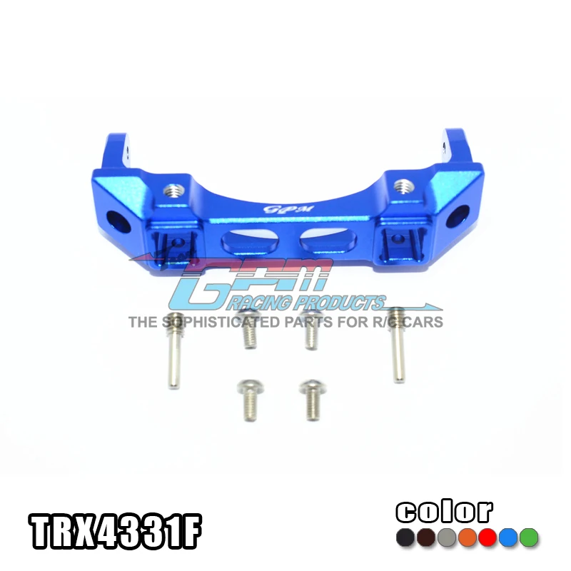 Переднее сиденье насоса из алюминиевого сплава CNC 1 шт. для TRX4331F TRAXXAS TRX 4 82056 4|aluminium
