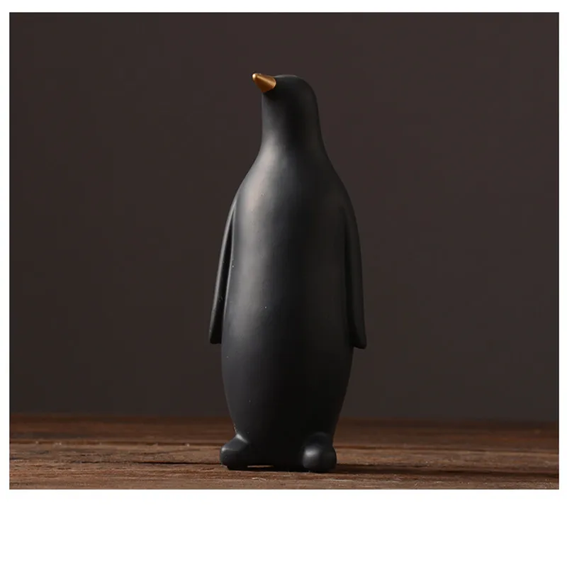 Полимерные ремесла в виде пингвина креативная мебель для гостиной современное