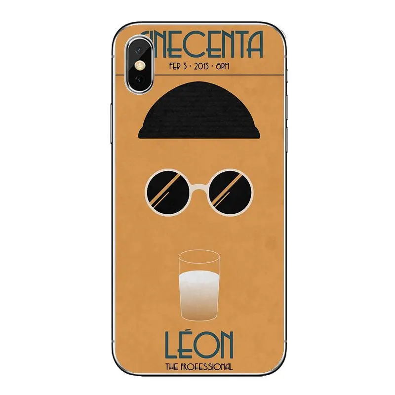 Силиконовый чехол для телефона iPod Touch iPhone 4 4S 5 5S 5C SE 6 6S 7 8 X XR XS Plus MAX Leon the Professional 1994