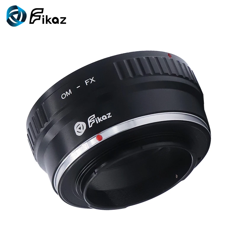 

Fikaz OM-FX Camera Lens Adapter Ring For Olympus OM Lens to Fujifilm FX Mount X-Pro1 X-E1 X-A1 X-M1 X-T10 X100 Camera Body