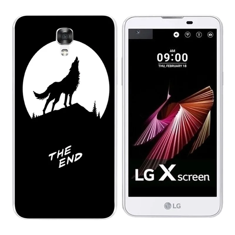 Модный мягкий чехол из ТПУ для LG X Screen/X View K500N K500DS силиконовый со смайликом