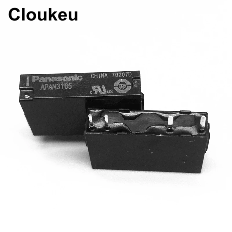 

2Pcs Relay DIP4 APAN3105 APAN3112 APAN3124 5V 12V 24V 5A