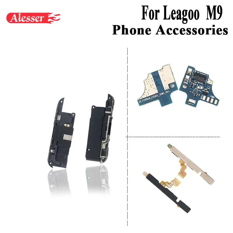 Alesser для Leagoo M9 USB плата кнопка питания Кнопка громкости гибкий кабель громкий