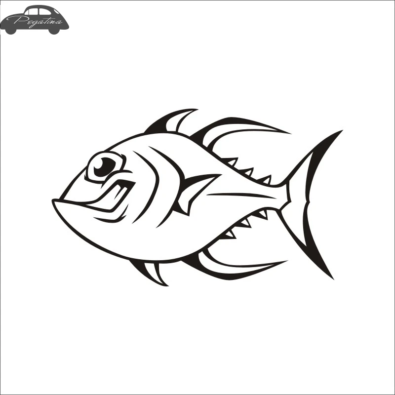 Тунец рыба Thunnus Thynnus автомобиль наклейка Calamar постер с лодкой наклейки декор