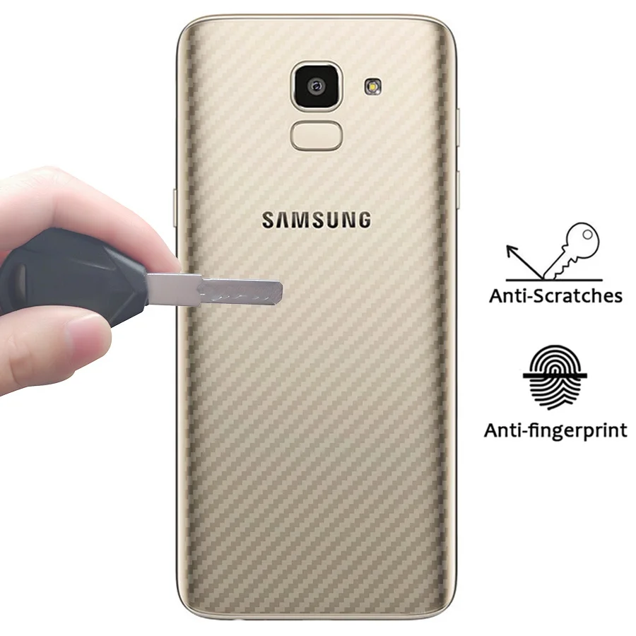 Jappinen 5 шт./лот мягкая задняя крышка Экран протектор для Samsung Galaxy J6 J8 2018 J7 Max 3D