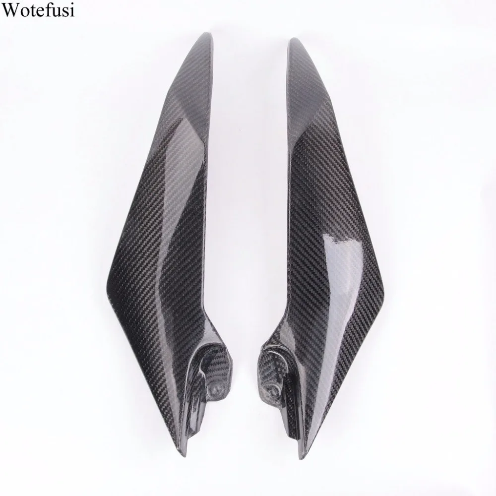 Wotefusi карбоновый бак боковые крышки панели обтекатель для Yamaha YZF R6 2008 2009 2010 2011 2012 2013