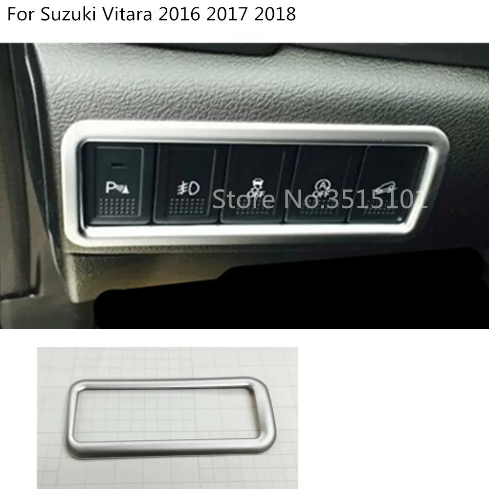 1 шт. Хромированная передняя противотуманная фара для Suzuki Vitara 2016 2017 2018 2019|lamp style|lamp