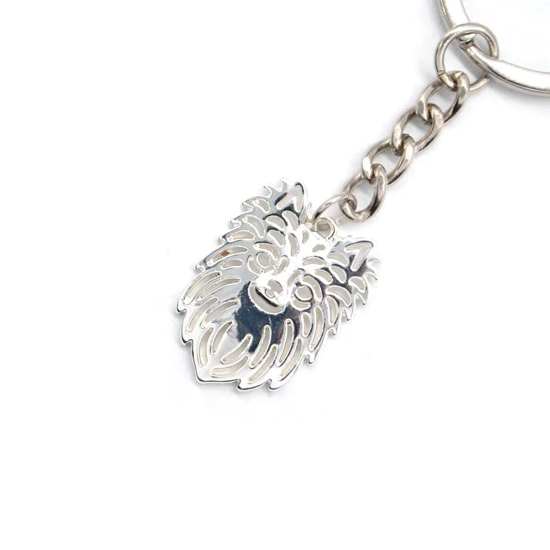 Брелок из сплава с длинной шерстью для чихуахуа | Брелки