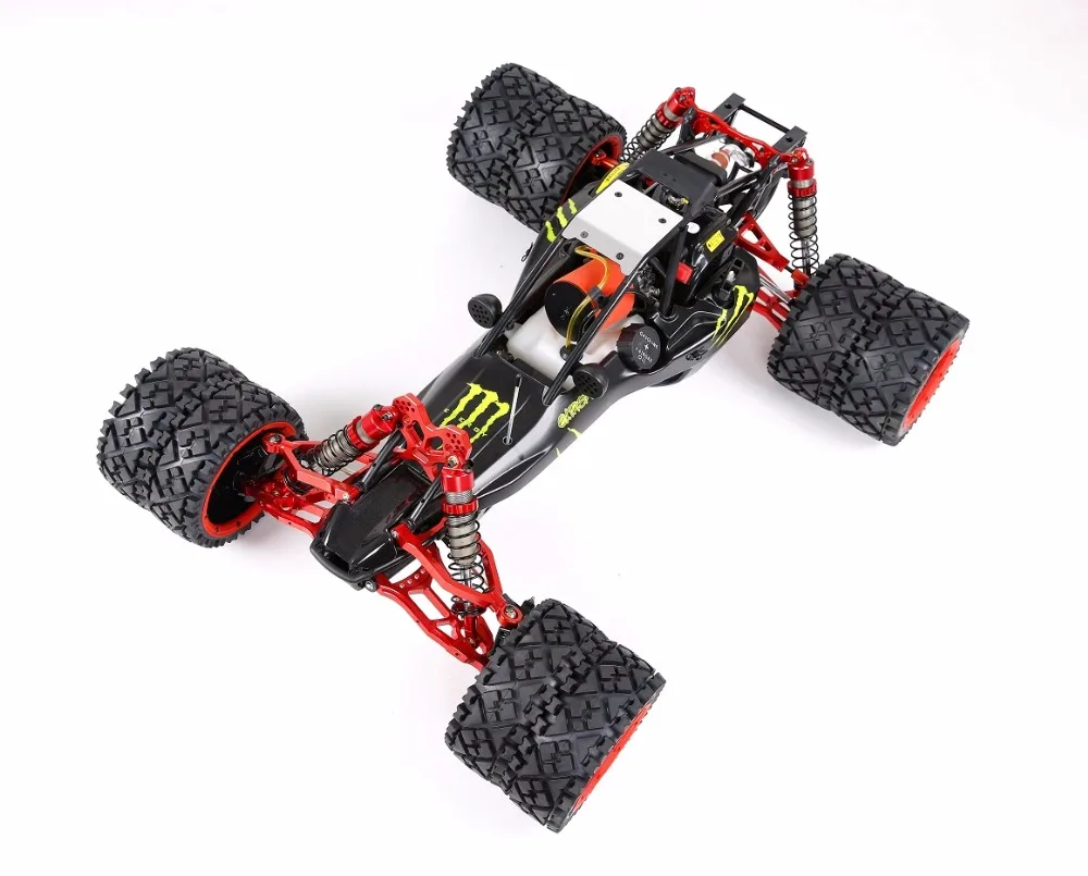 Алюминиевый передний двухколесный мост + задний для HPI BAJA 5B KM BAJA5B ROVAN 5B|Детали и