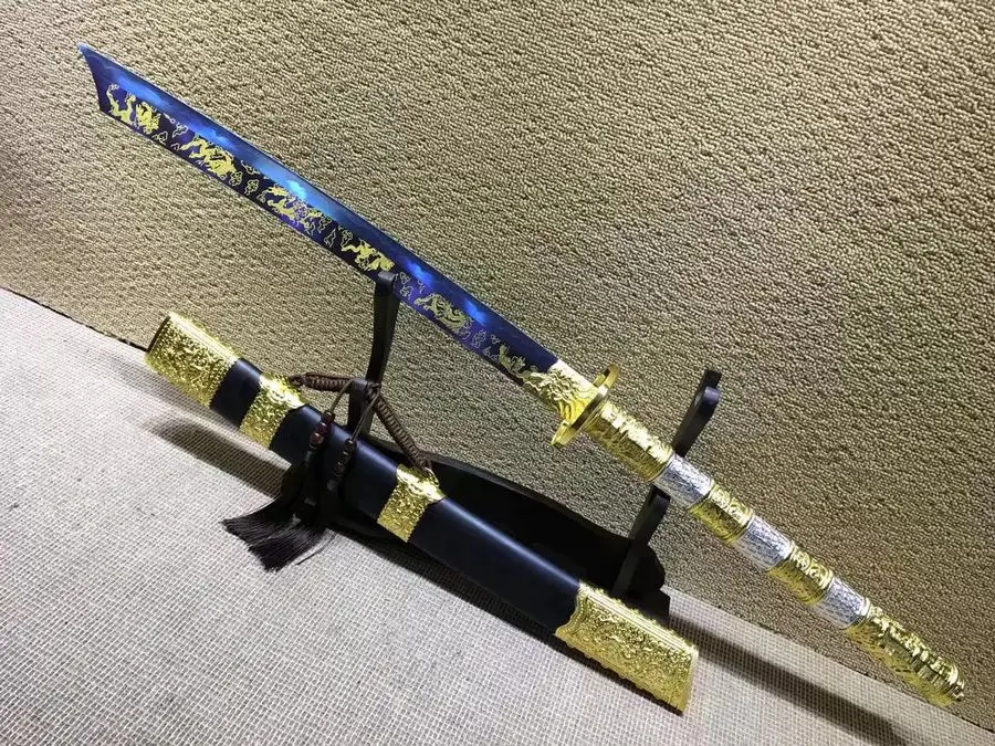 Высококачественный KangXi Saber broadsмеч DaDao острый меч 1095 Высокоуглеродистая Сталь
