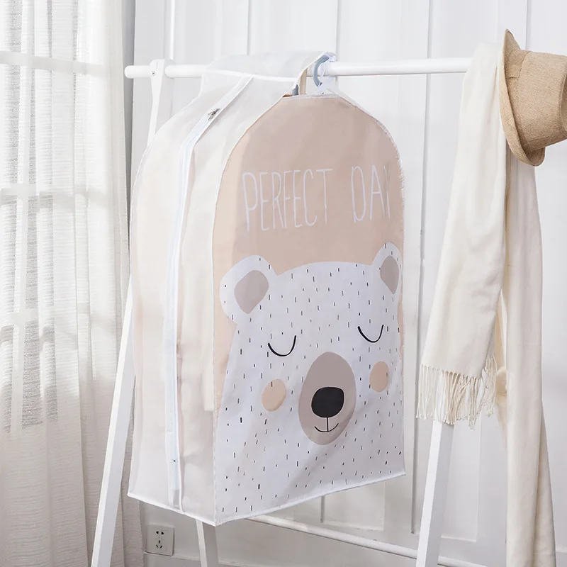 Предметы домашнего обихода PEVA с молнией моющийся чехол для одежды защиты от пыли