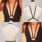 Портупея для тела, сексуальная портупея, женское нижнее белье, экзотические бюстгальтеры, нижнее белье, портупея для тела, клетка, бюстгальтер