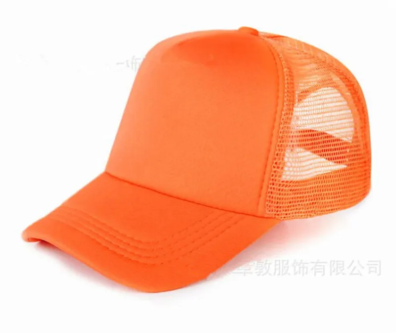 Full orange 5 шт./партия, летние мужские повседневные сетчатые бейсболки для взрослых, с принтом «сделай сам», индивидуальный дизайн логотипа, бейсболки, кепки, кепки, пляжные бейсболки - Цвет: Full orange