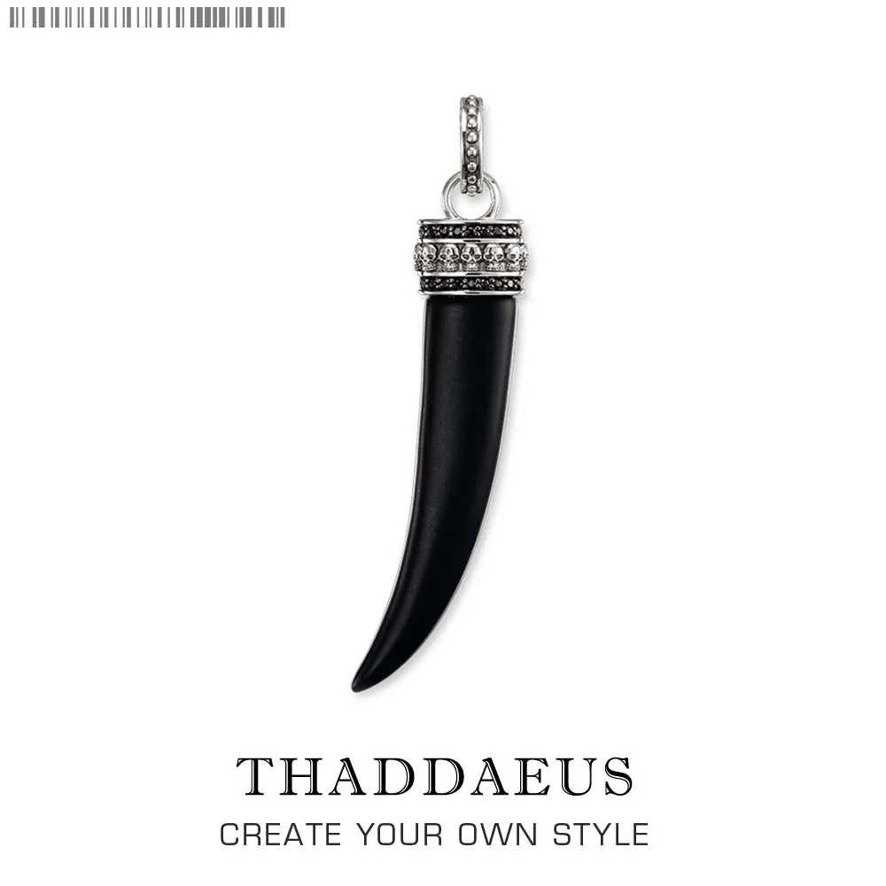 Кулон зуб череп 2019 бренд модная новинка ювелирное изделие в европейском стиле