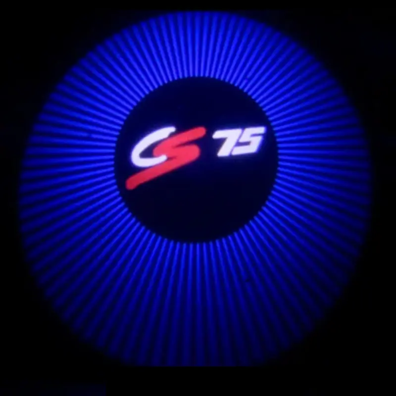 Коричневый ChangAn CS15, CS15 EV, CS35, CS75, Автомобильные специальные приветственные огни, модификация дверных огней, лампа проекции двери, 2 шт./лот - Цвет: Коричневый