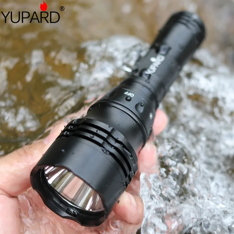 Яркий светодиодный фонарик YUPARD XML- L2 для подводного дайвинга светильник фонарь