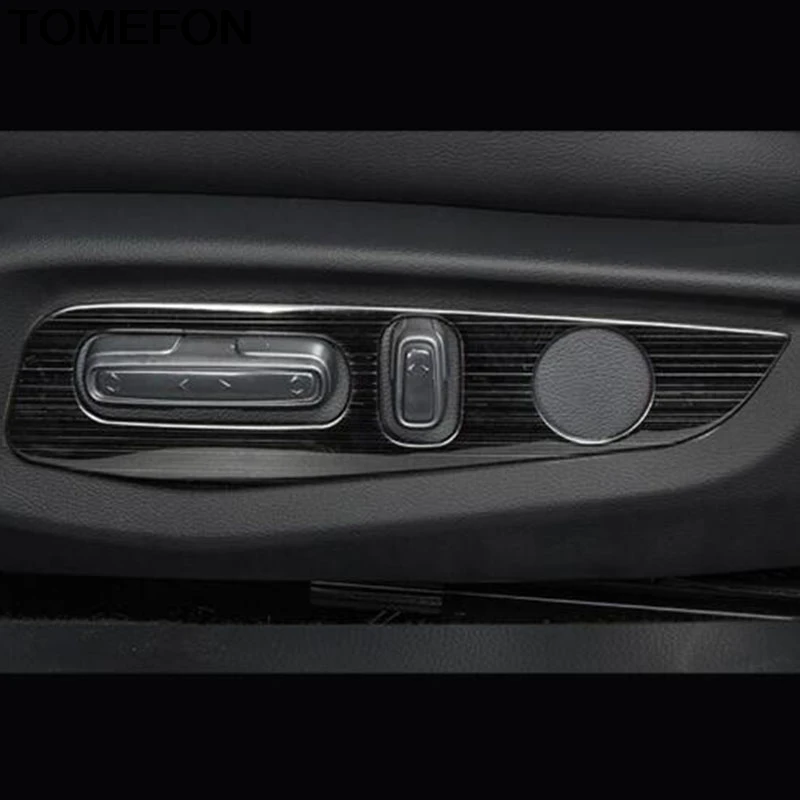 TOMEFON для Honda Accord 2018 2019 10th регулировки сиденья ручка Кнопка рамка переключателей